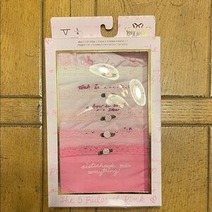 Victoria's Secret PINK X Love Shack Fancy collaboration 6-Pack Panty Set